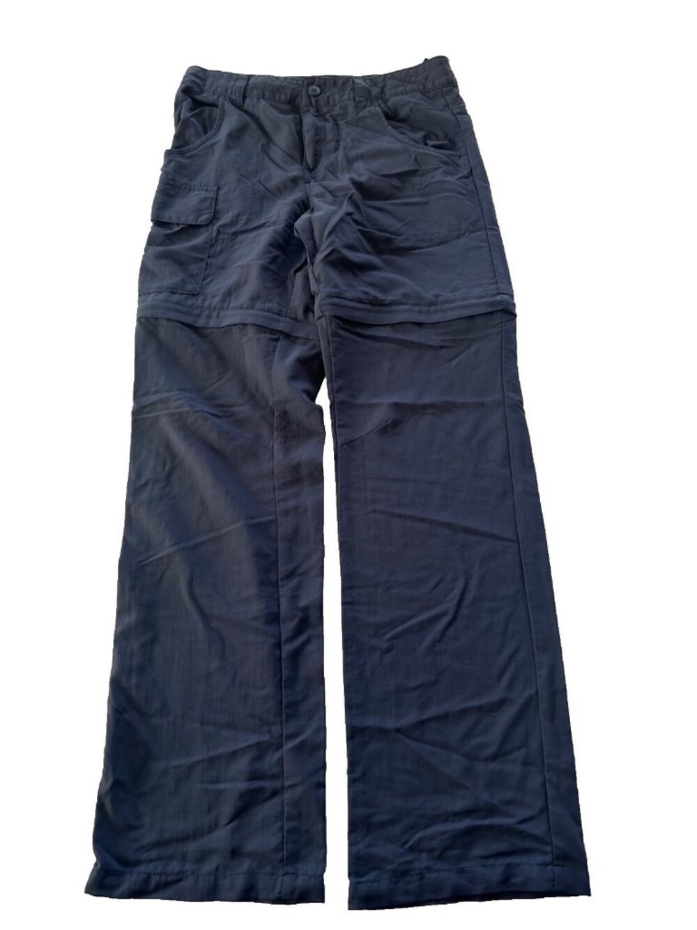 Columbia Youth 10/12 Navy Convertible Nylon Pant Hiking Outdoor Gorpcore